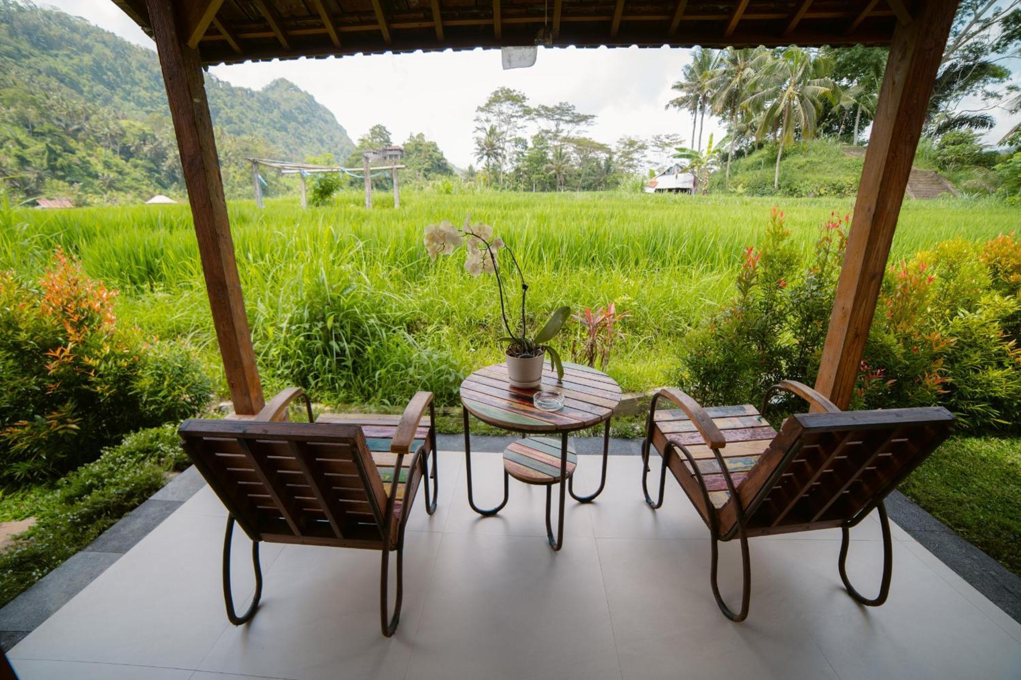 Kubu Sakian Villa And Restaurant Sidemen Silebeng Buitenkant foto
