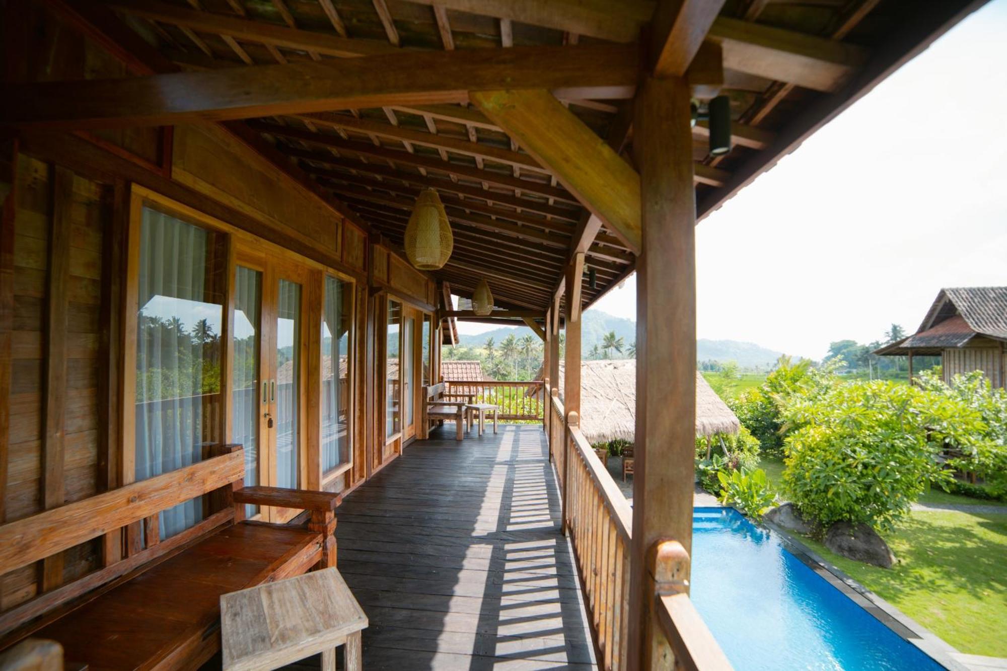 Kubu Sakian Villa And Restaurant Sidemen Silebeng Buitenkant foto