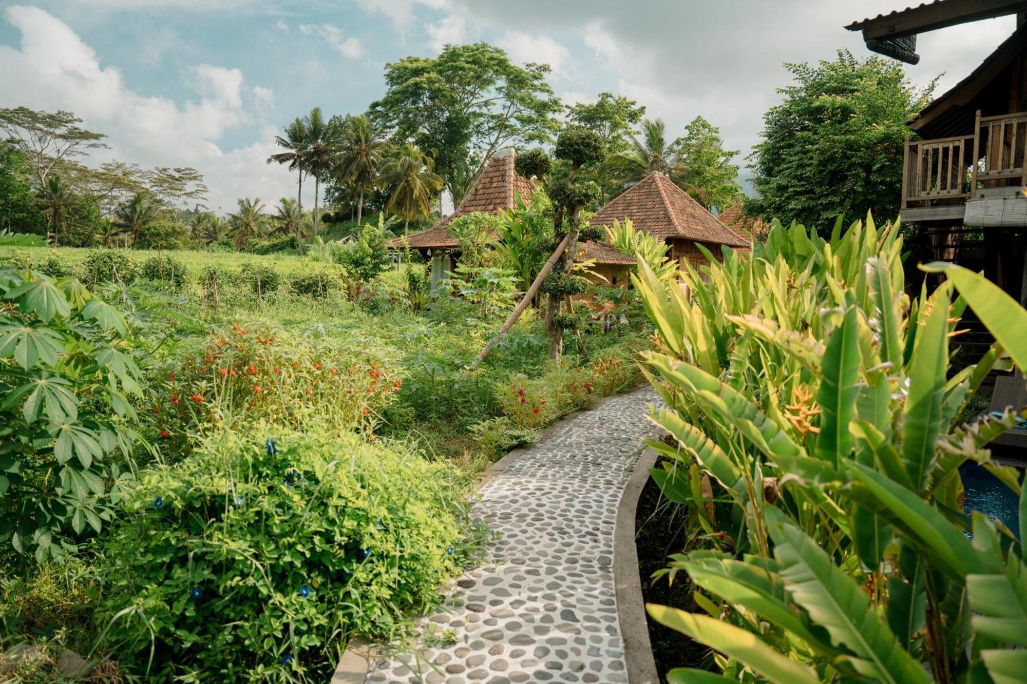 Kubu Sakian Villa And Restaurant Sidemen Silebeng Buitenkant foto