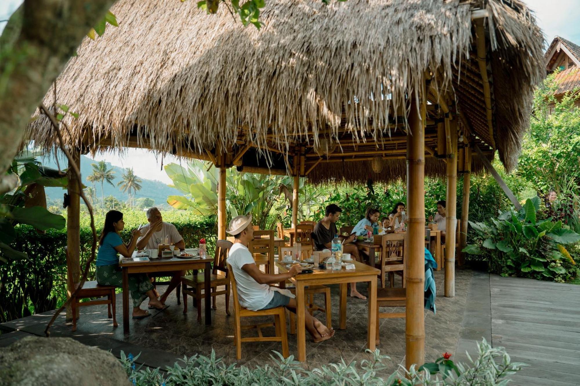 Kubu Sakian Villa And Restaurant Sidemen Silebeng Buitenkant foto