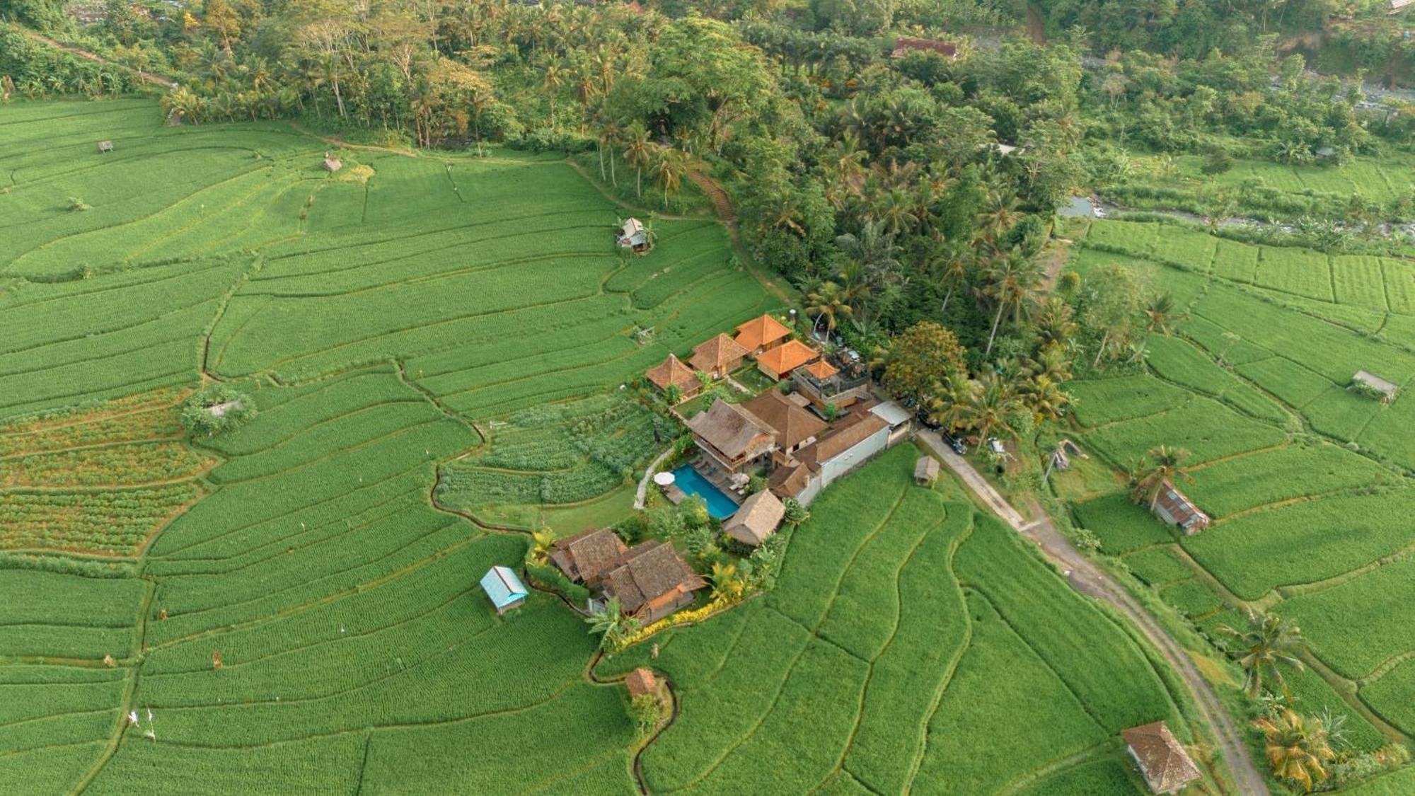 Kubu Sakian Villa And Restaurant Sidemen Silebeng Buitenkant foto