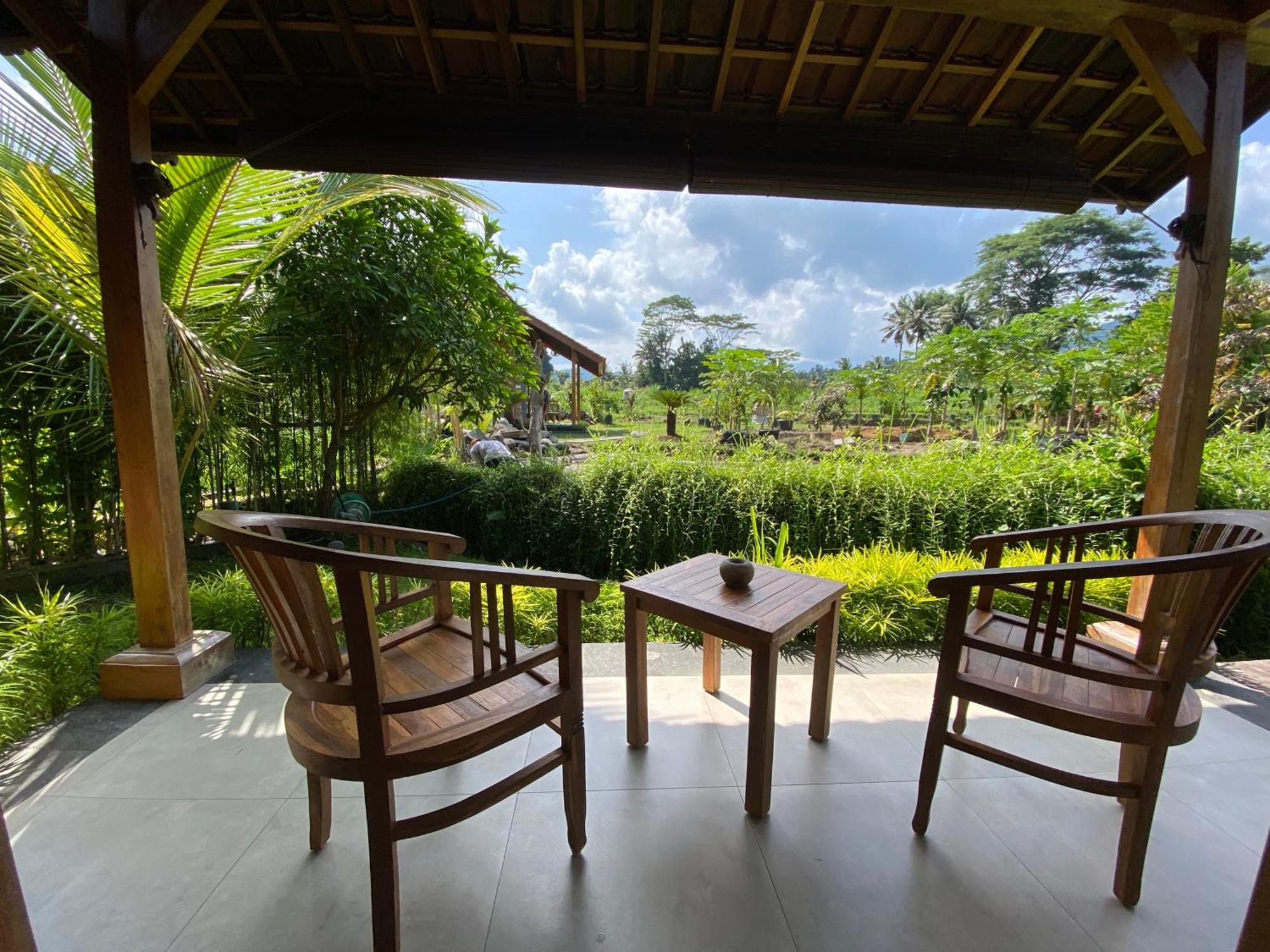 Kubu Sakian Villa And Restaurant Sidemen Silebeng Buitenkant foto